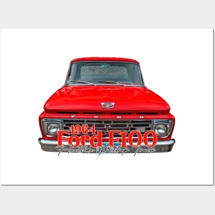 1964 Ford F100 Fleetside Pickup Truck Posters and Art